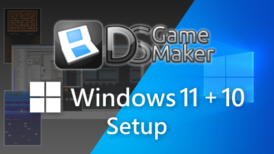 DS Game Maker Windows 11/10 Setup